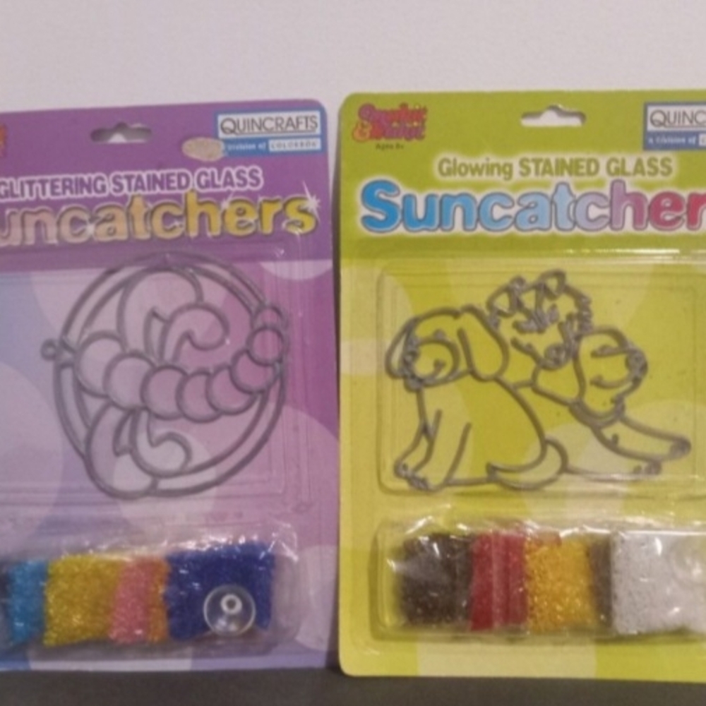Vibrant Stained Glass Suncatchers Kit